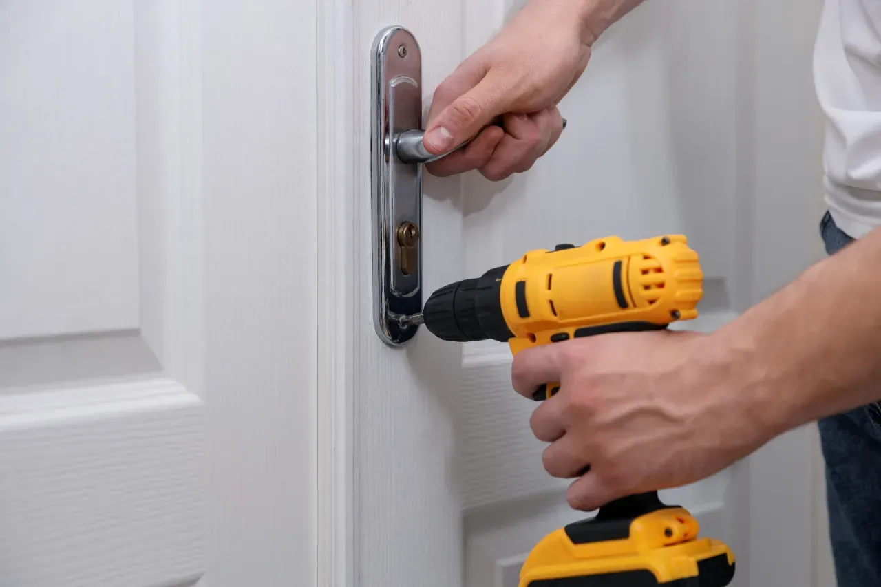 Door installation services in Connecticut by Freedom General Contractor